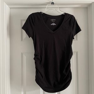 Women’s black maternity shirt
